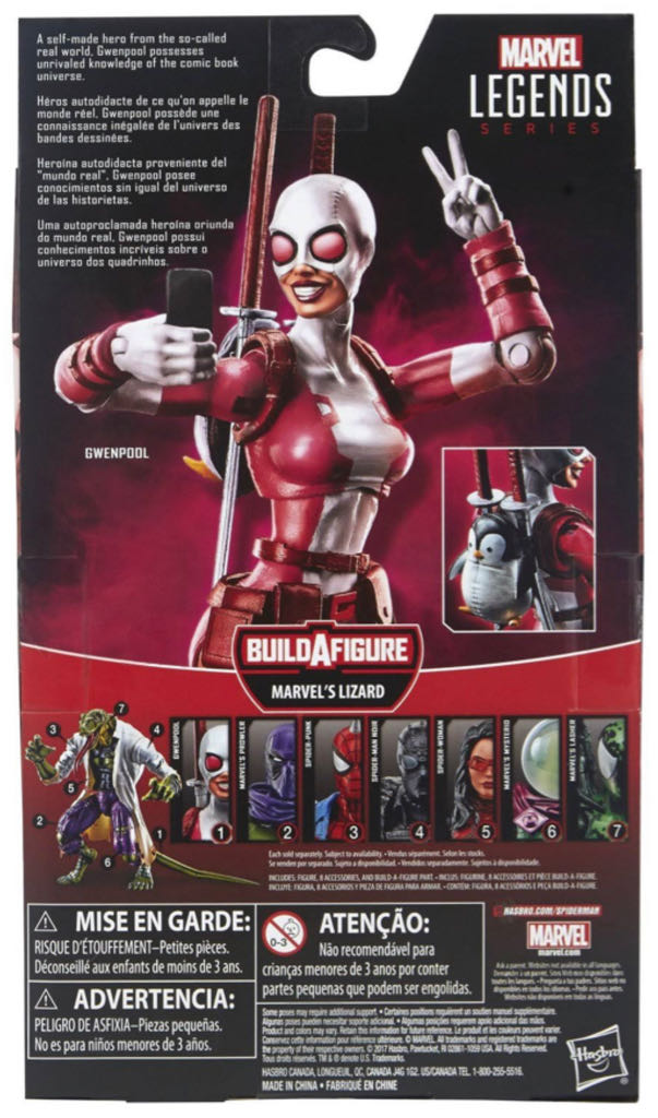 Gwenpool - Hasbro (Marvel Legends) action figure collectible - Main Image 2