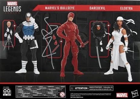 Daredevil / Elektra / Bullseye - Hasbro (Hasbro Pulse Exclusive) action figure collectible - Main Image 4