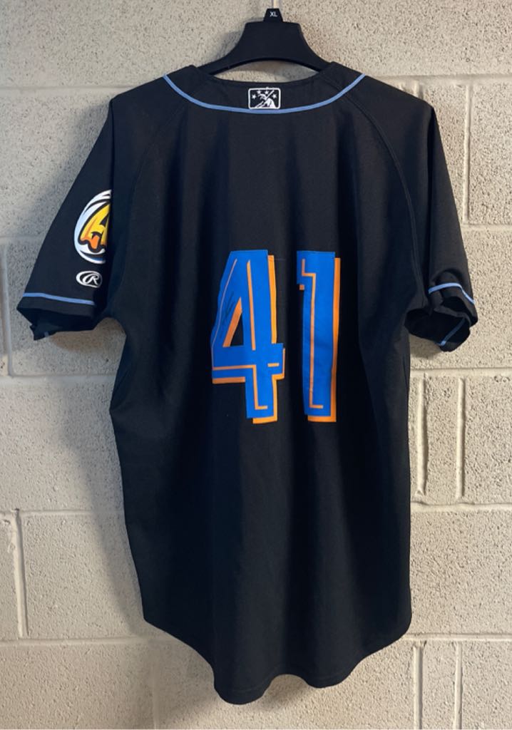 Black - Signed  (Akron Aeros/Rubberducks) action figure collectible - Main Image 2