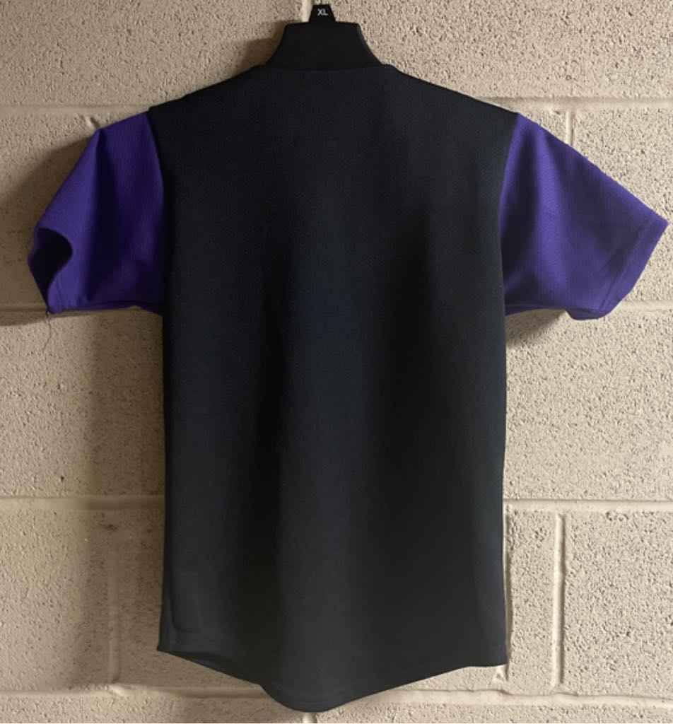 Youth - Black With Purple Sleeves  (Akron Aeros/Rubberducks) action figure collectible - Main Image 2