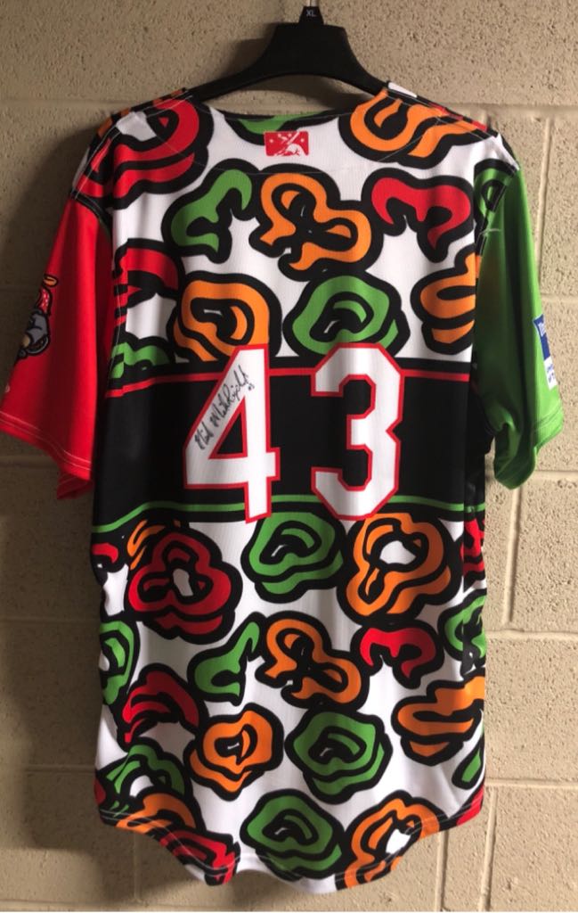 Peppers In Oil - Signed  (Mahoning Valley Scrappers) action figure collectible - Main Image 2