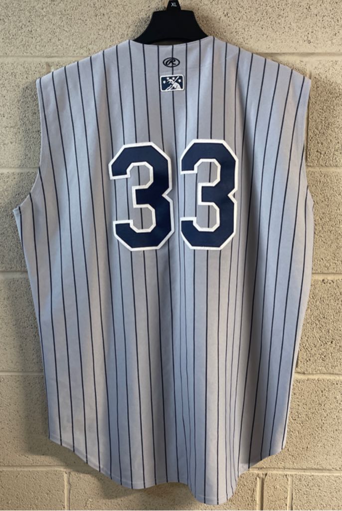 Gray Sleveless With Script Captains  (Lake County Captains) action figure collectible - Main Image 2