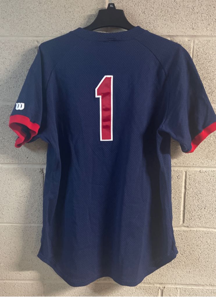 Blue With Red Captains Script  (Lake County Captains) action figure collectible - Main Image 2