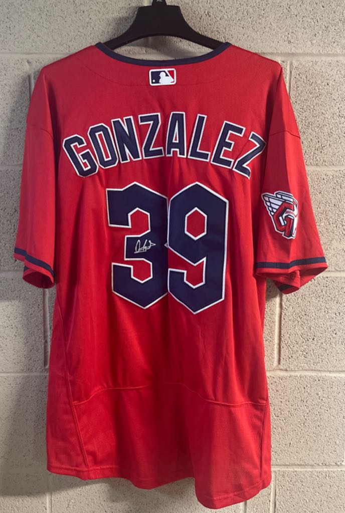 Oscar Gonzalez - Signed  (Cleveland Indians) action figure collectible - Main Image 2