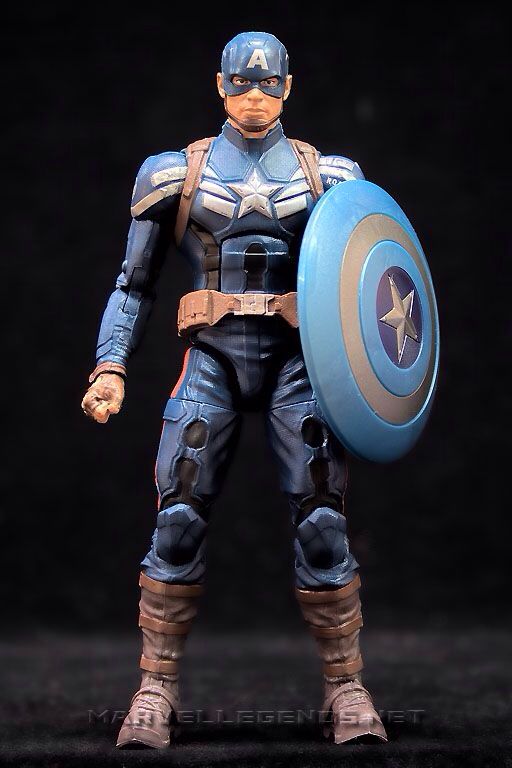 Series 38 Marvel Legends Infinite BAF Mandroid Captain America - Hasbro (Captain America: The Winter Soldier) action figure collectible [Barcode 653569968962] - Main Image 2