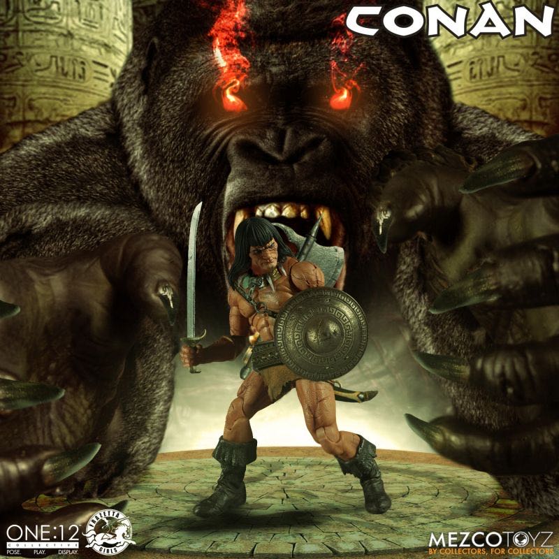 One:12 Collective/ Conan The Barbarian - Mezco action figure collectible [Barcode 696198764307] - Main Image 4