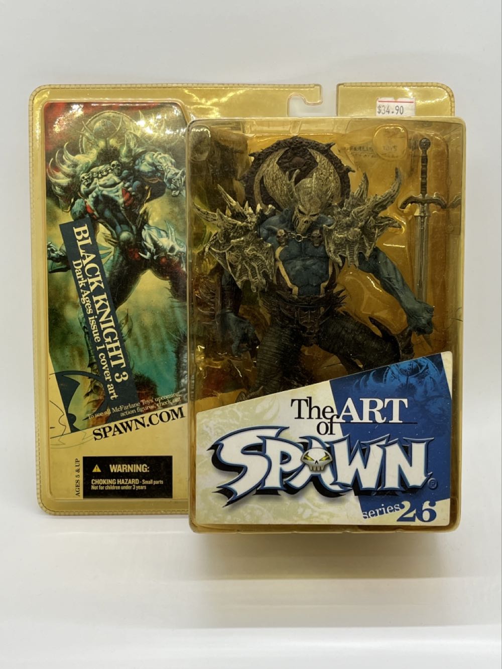 Spawn The Dark Ages i.01 AKA Black Knight 3 - McFarlane Toys (Spawn) action figure collectible [Barcode 787926113235] - Main Image 3