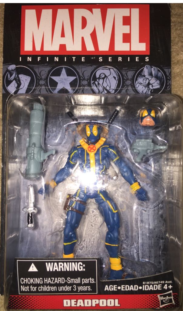 Deadpool - Marvel Infinite Series action figure collectible [Barcode 630509322251] - Main Image 1