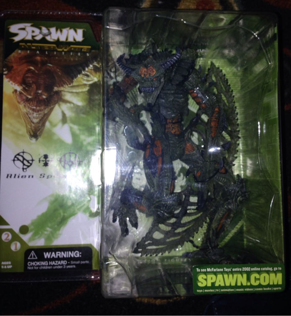 Spawn: Alien Spawn 2 - McFarlane Toys action figure collectible [Barcode 787926112535] - Main Image 2