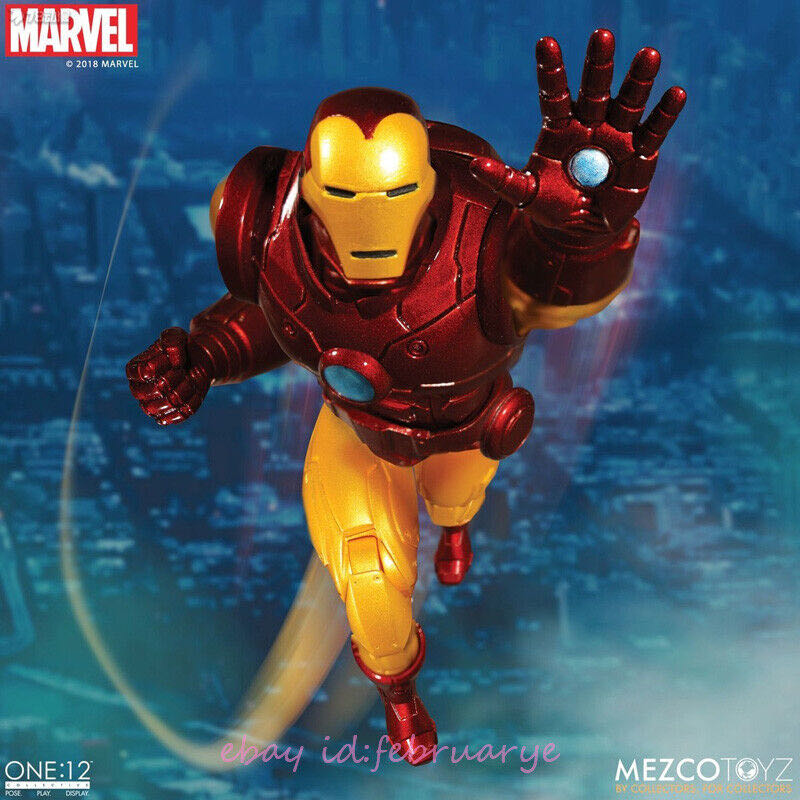 Mezco Marvel Iron Man - Mezco (Mezco One 12) action figure collectible [Barcode 696198764901] - Main Image 3