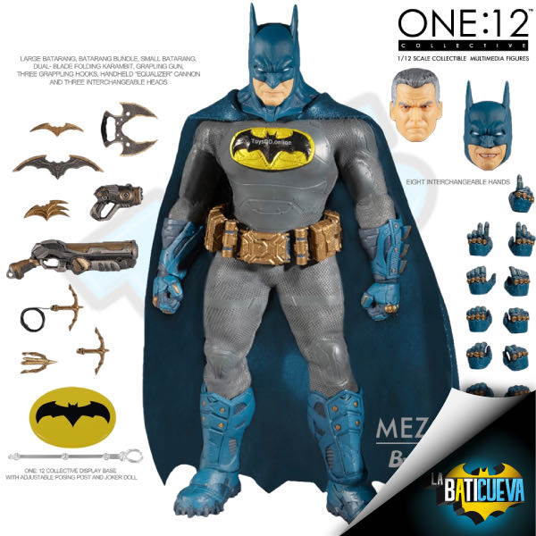 Batman Supreme Knight PX Exclusive - Mezco (Mezco One:12) action figure collectible [Barcode 696198774610] - Main Image 3
