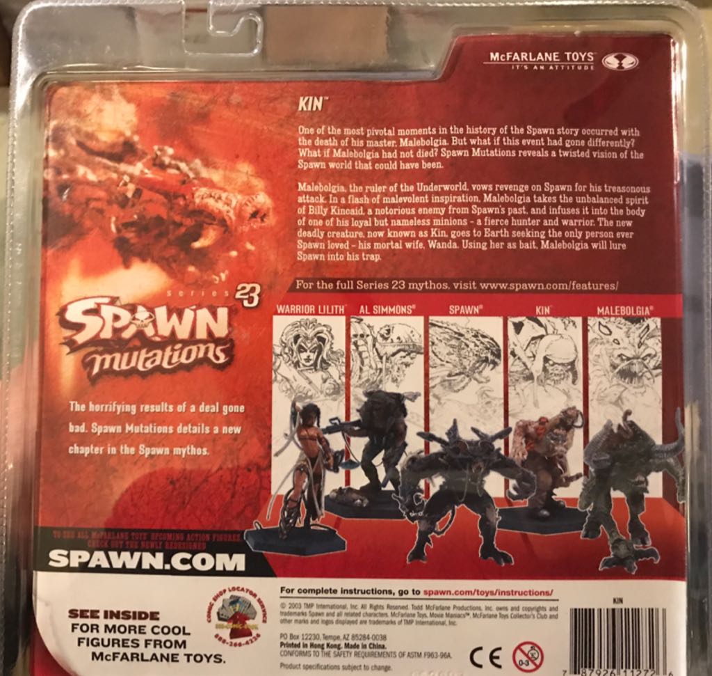 Spawn: Kin - McFarlane Toys action figure collectible [Barcode 787926112726] - Main Image 2