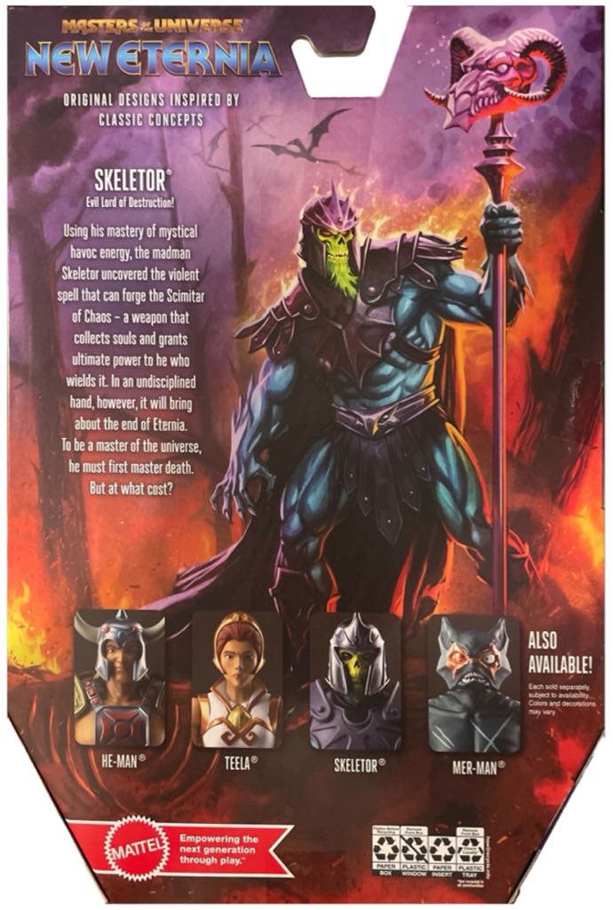 MOTU - Barbarian Skeletor - Mattel (Masterverse) action figure collectible [Barcode 194735030187] - Main Image 2