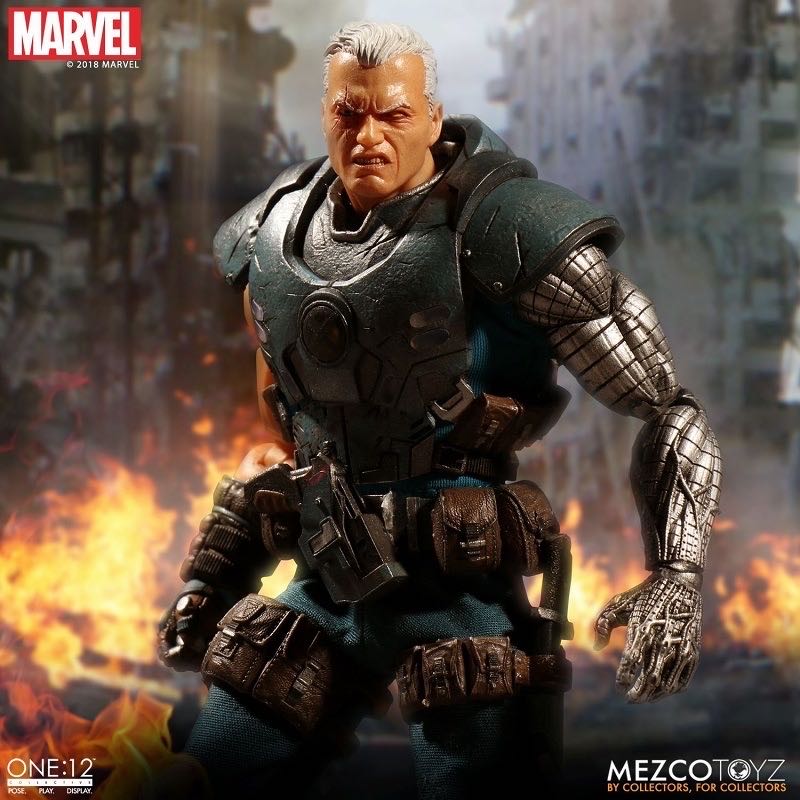 Mezco Marvel X-men Cable - Mezco (X-Men) action figure collectible [Barcode 696198768602] - Main Image 4