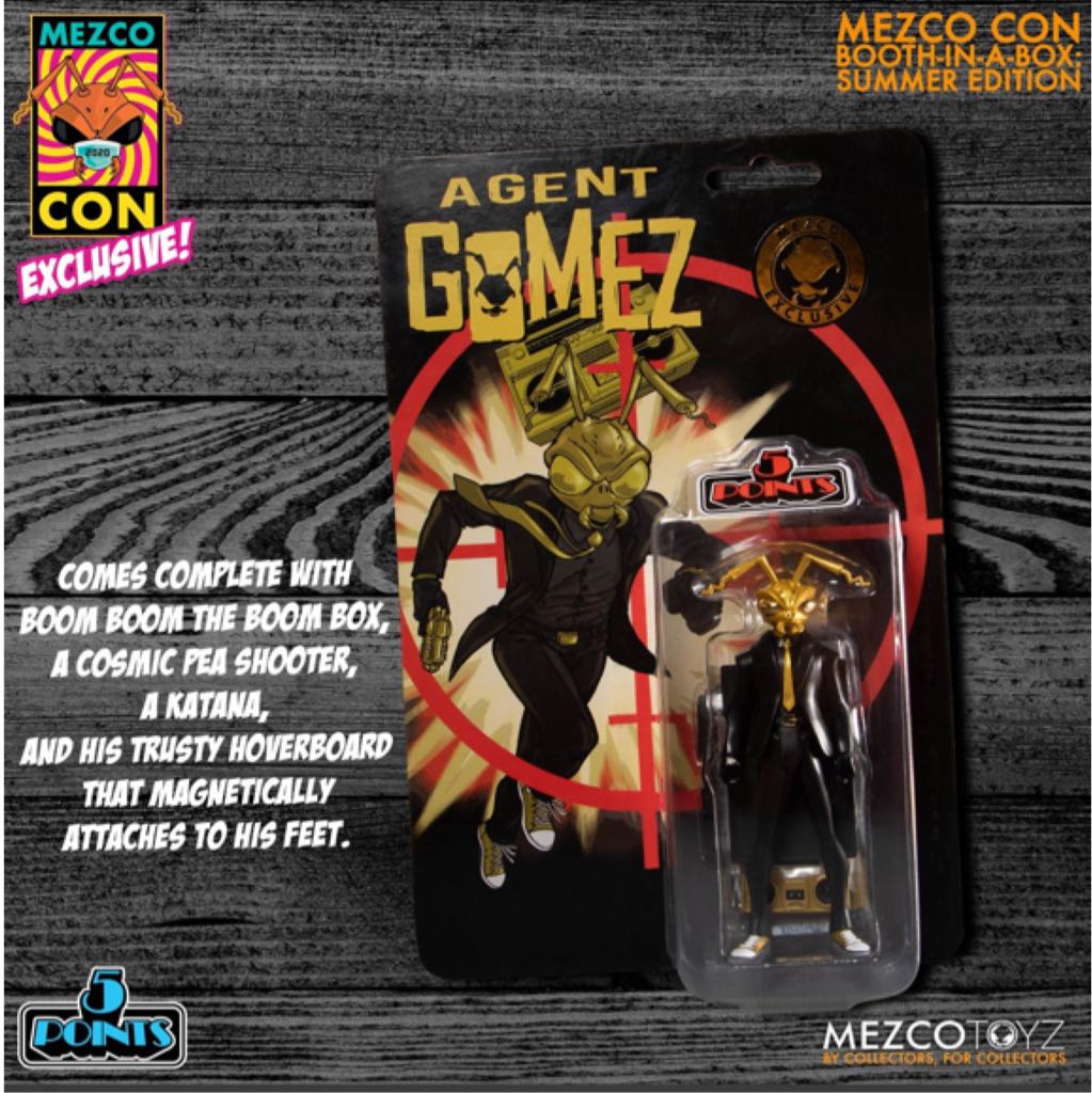 5 Points Agent Gomez - Mezco Toyz (Mezco 5 Point) action figure collectible [Barcode 696198162356] - Main Image 2