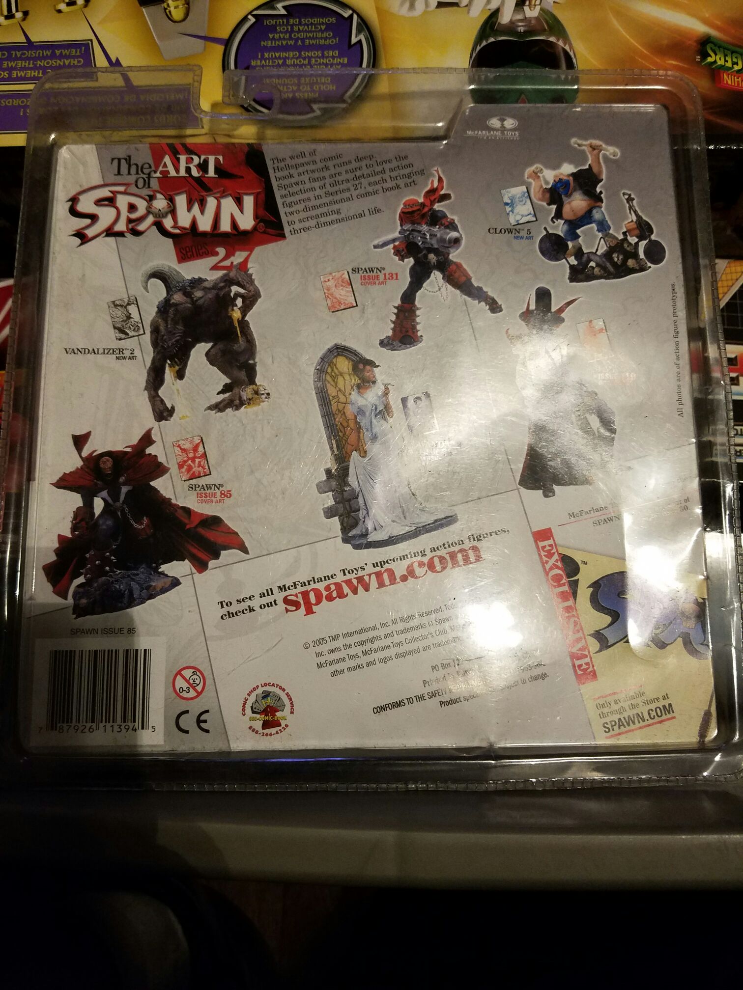 Mcfarlane The Art Of Spawn Issue 85 Cover Art Figure Series 27 2005  action figure collectible [Barcode 787926113945] - Main Image 2
