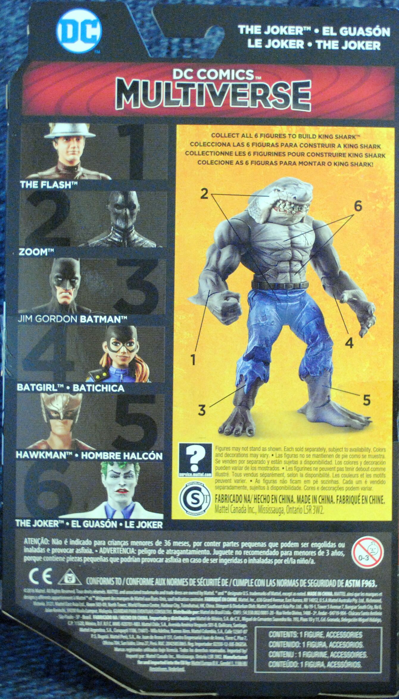 DC Comics Multiverse Batman The Dark Knight Returns The Joker - Mattel (Dc Comics Multiverse) action figure collectible [Barcode 887961385175] - Main Image 2