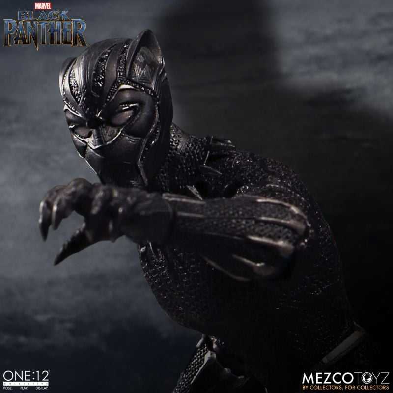 Mezco Marvel Black Panther - Mezco Toyz (Marvel Studios Black Panther) action figure collectible - Main Image 4