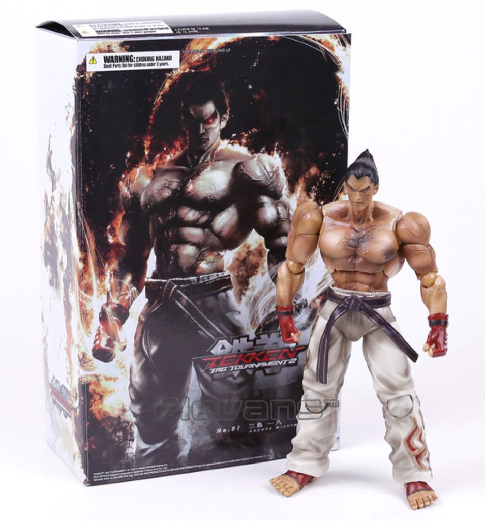 Tekken Kazuya Mishima - Play Arts Kai (Tekken Tag Tournament 2) action figure collectible [Barcode 4988601317658] - Main Image 2