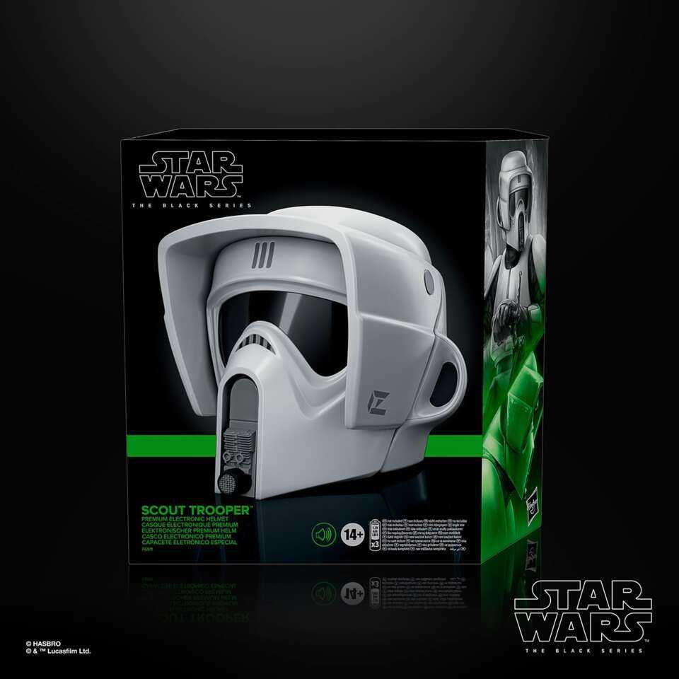 Scout Trooper Helmet - Hasbro (The Empire) action figure collectible - Main Image 4