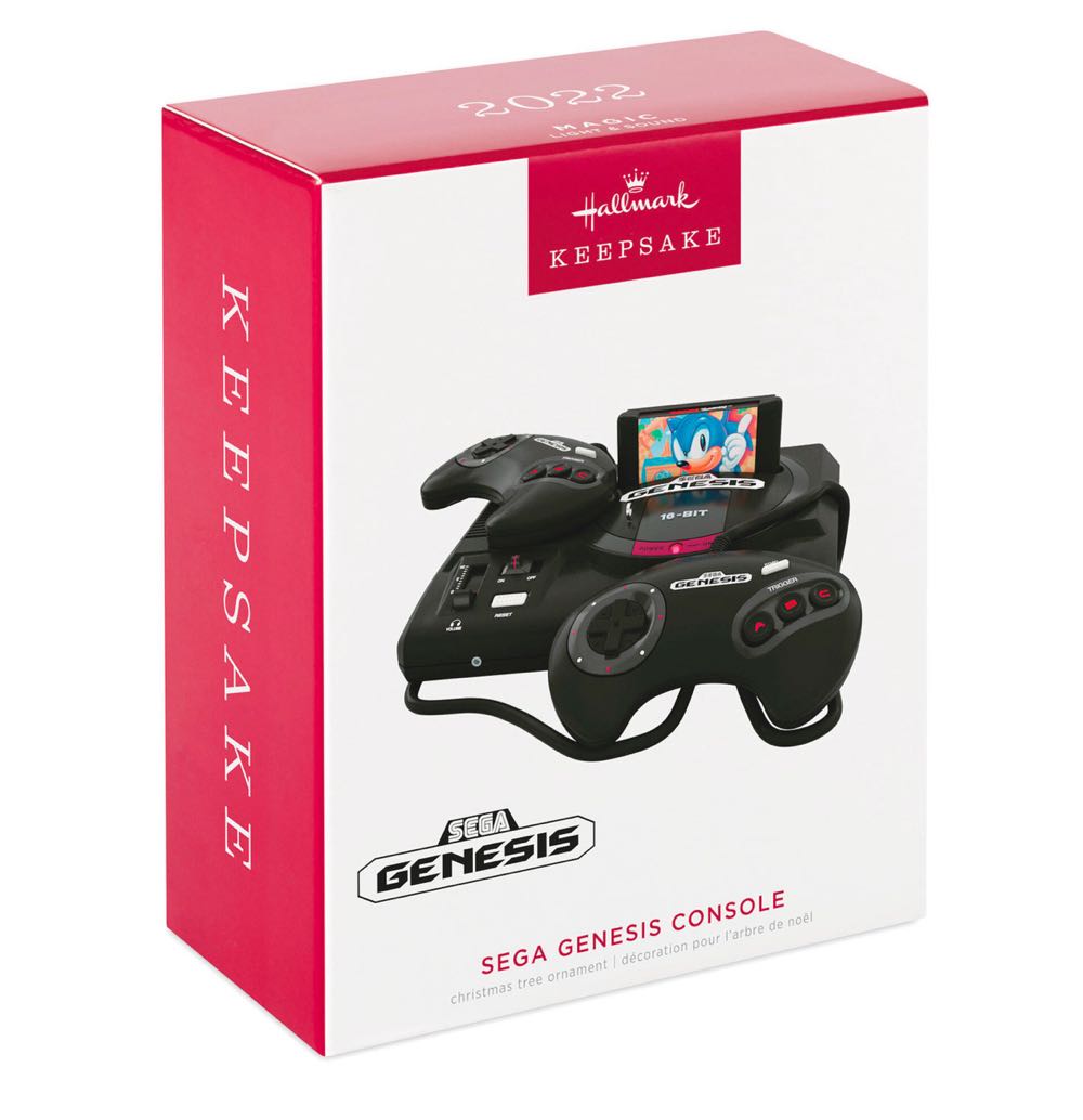 Sega Genesis Console - Sega Genesis - Hallmark Keepsake Ornaments (Magic Light & Sound) action figure collectible [Barcode 763795785957] - Main Image 4