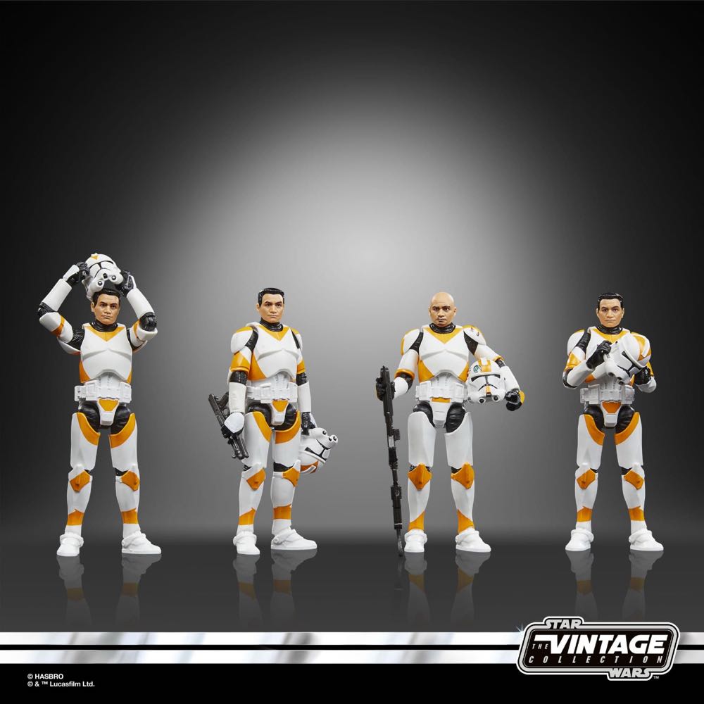 Clone Trooper-212th Battalion Set - Hasbro (Revenge Of The Sith) action figure collectible - Main Image 3