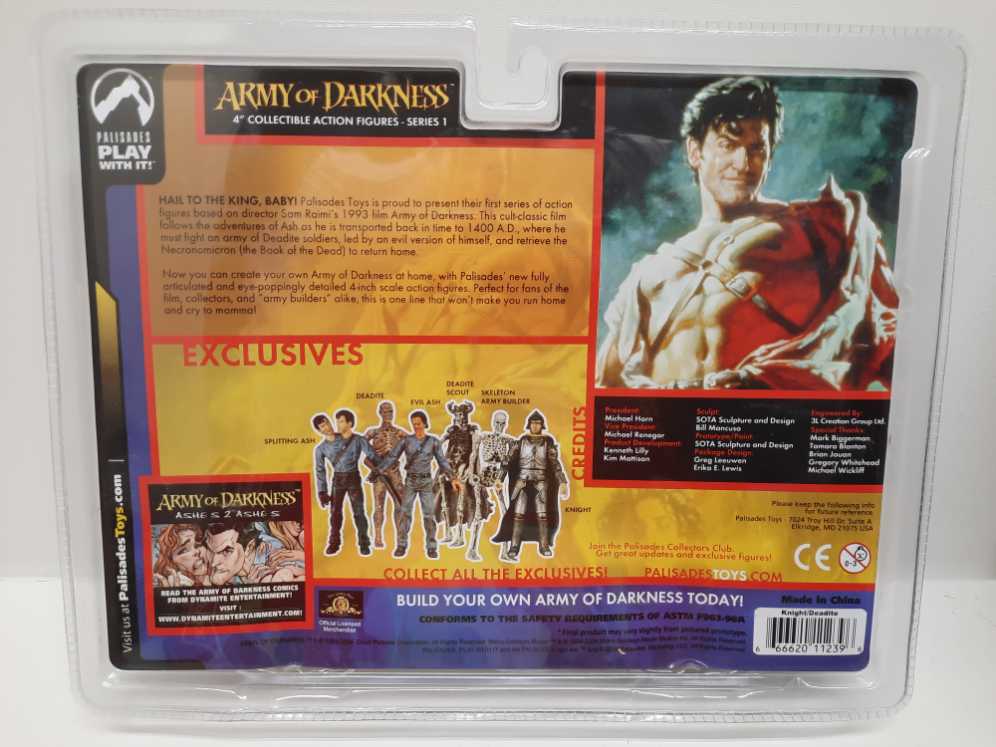 Knight & Deadite Skeleton - Palisades (Army Of Darkness) action figure collectible [Barcode 666620112396] - Main Image 2