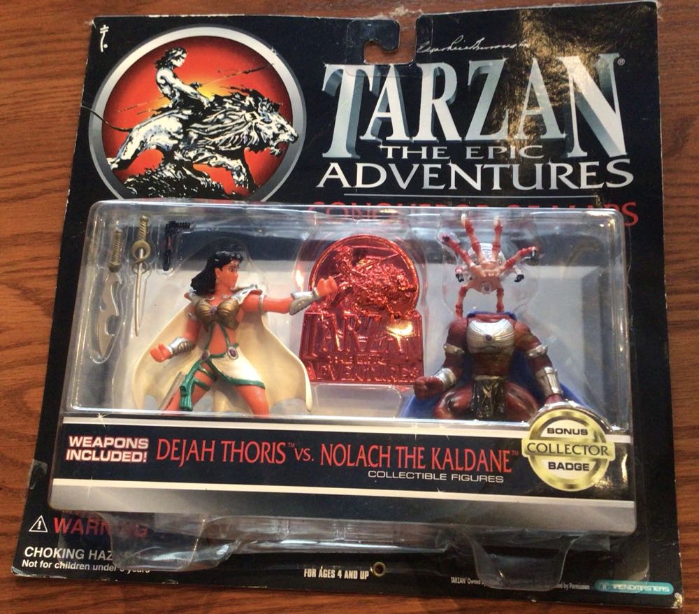 Dejah Thoris Vs Nolach Tarzan The Epic Adventures - Trendmasters, INC (John Carter Of Mars) action figure collectible [Barcode 096882060171] - Main Image 2