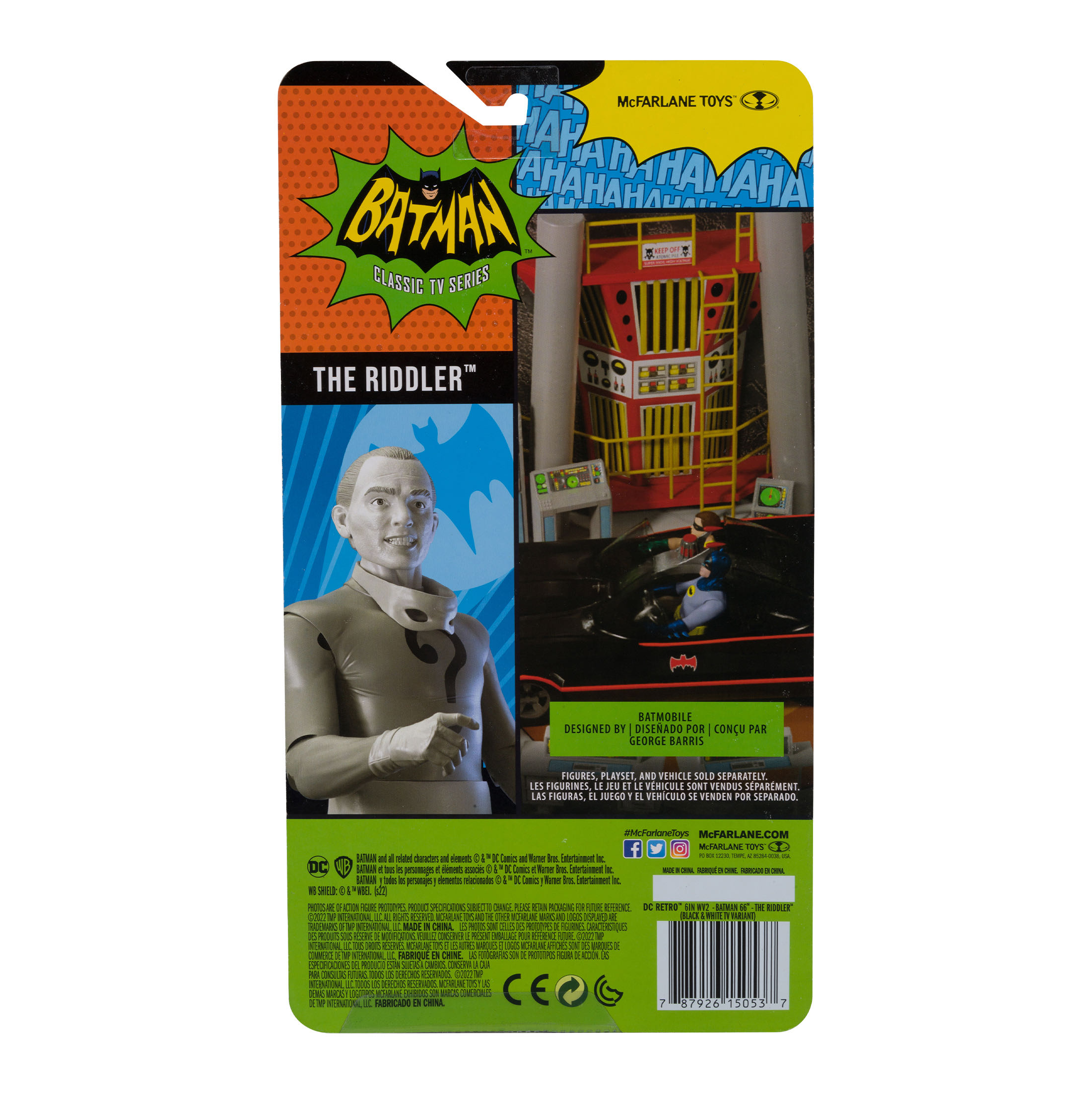 The Riddler - McFarlane Toys / DC Multiverse (DC) action figure collectible [Barcode 787926150537] - Main Image 4