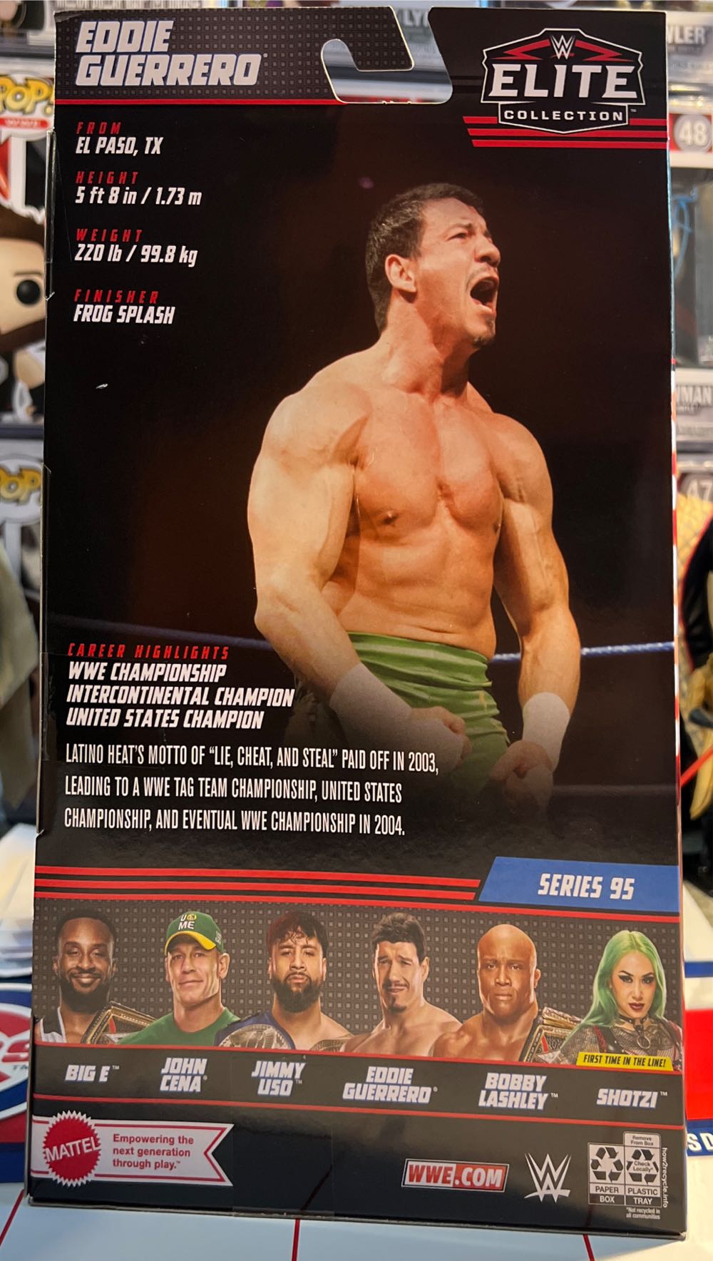 Eddie Guerrero - Mattel Wwe (WWE) action figure collectible - Main Image 2