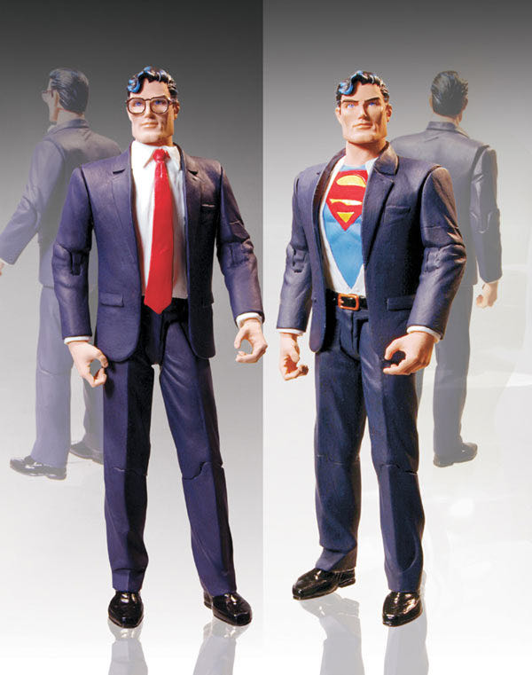 DC Direct (2006) (106x02) Clark Kent / Superman - DC Direct (DC Secret Files: Unmasked Series 2) action figure collectible - Main Image 2