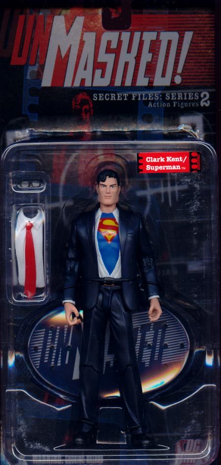 DC Direct (2006) (106x02) Clark Kent / Superman - DC Direct (DC Secret Files: Unmasked Series 2) action figure collectible - Main Image 3