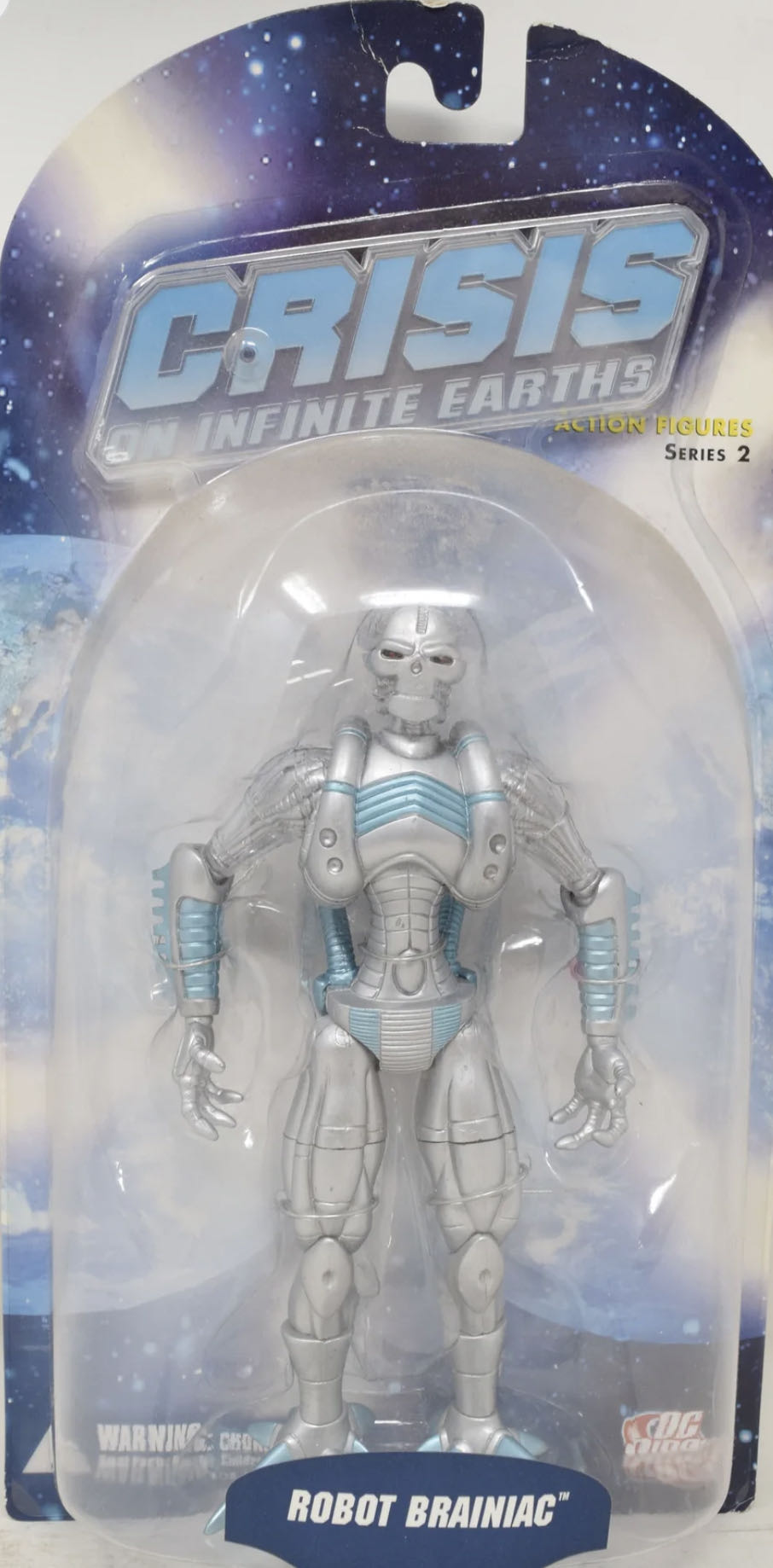 DC Direct (2006) (118x01) Robot Brainiac - DC Direct (Crisis On Infinite Earths Series 2) action figure collectible - Main Image 3