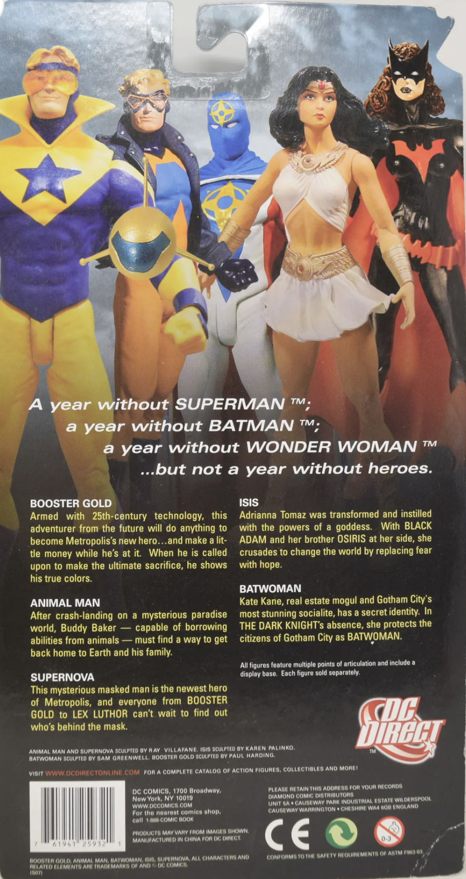 DC Direct (2007) (136x02) Booster Gold - DC Direct (‘52’) action figure collectible - Main Image 4