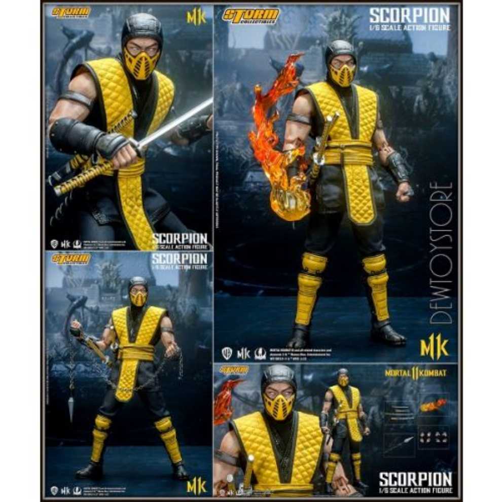 Storm Collectibles Mortal Kombat 11 Scorpion Klassic 1 6 Scale Action Figure  action figure collectible [Barcode 4897072872170] - Main Image 3