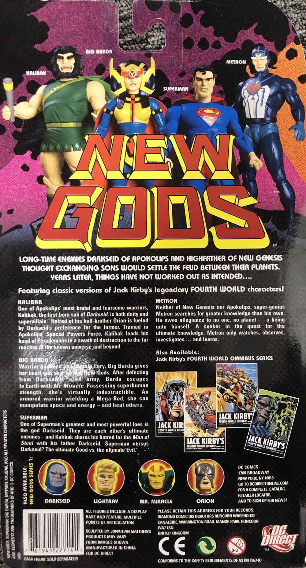 DC Direct (2009) (175x02) Superman - DC Direct (New Gods Series 2) action figure collectible - Main Image 4