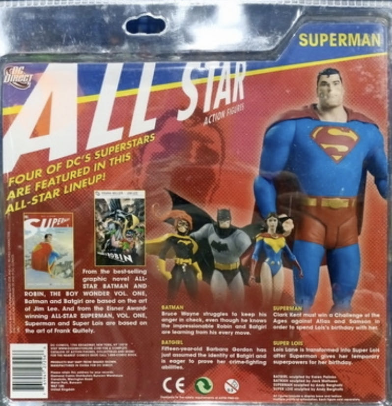 DC Direct (2008) (167x02) Superman - DC Direct (All Stars) action figure collectible - Main Image 4