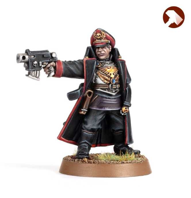 Astra Militarum: Commissar With Bolt Pistol - Games Workshop (Astra Militarum) action figure collectible - Main Image 1