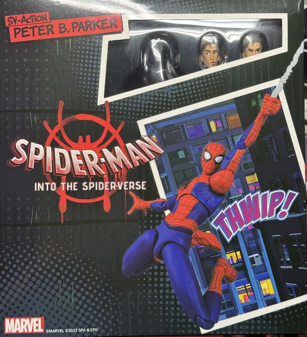 Sentinel Marvel Spider-man Peter B. Parker Sentinel Sv-action - Sentinel Toys (Into The Spiderverse) action figure collectible [Barcode 4897054514036] - Main Image 2