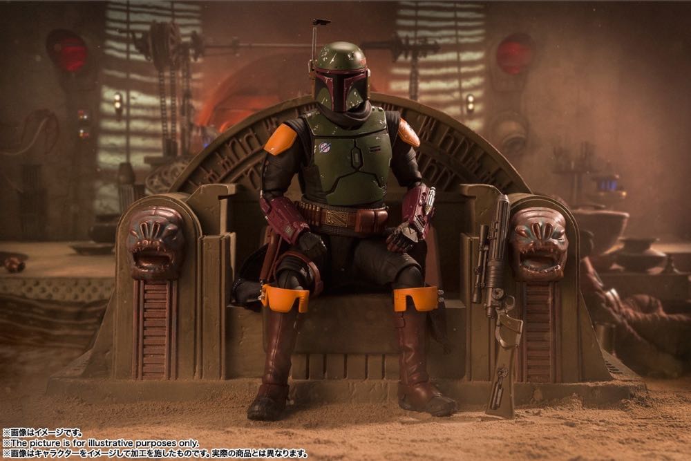 Boba Fett (Star Wars: the Book of Boba Fett) - Bandai/Tamashii Nations (Star Wars: The Book Of Boba Fett) action figure collectible [Barcode 4573102641717] - Main Image 3