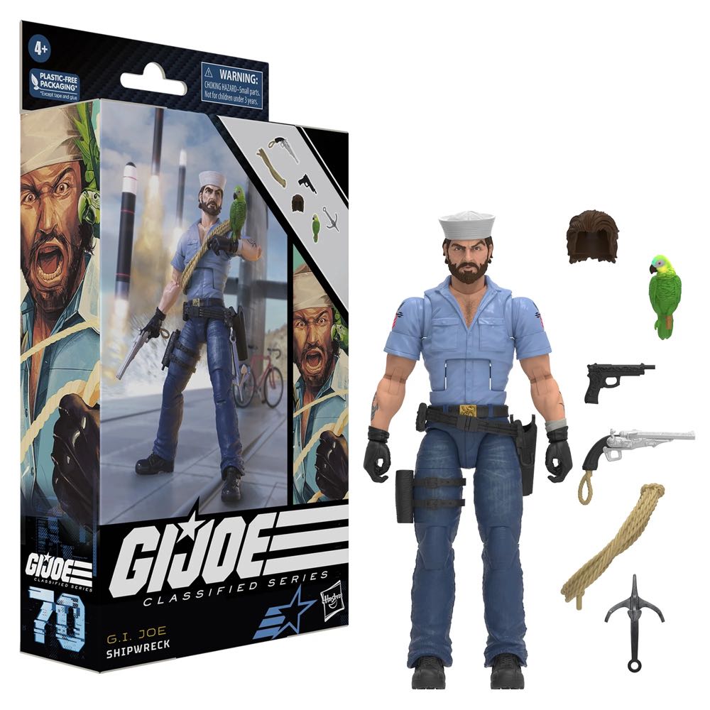 G.I. Joe Classified #70: Shipwreck - Hasbro (G.I. Joe: Classified Series) action figure collectible - Main Image 3