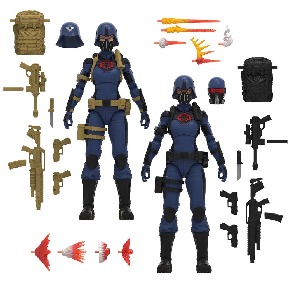 #68 Cobra Valkyries 2 Pack - Hasbro (G.I.Joe Classified Series) action figure collectible - Main Image 4