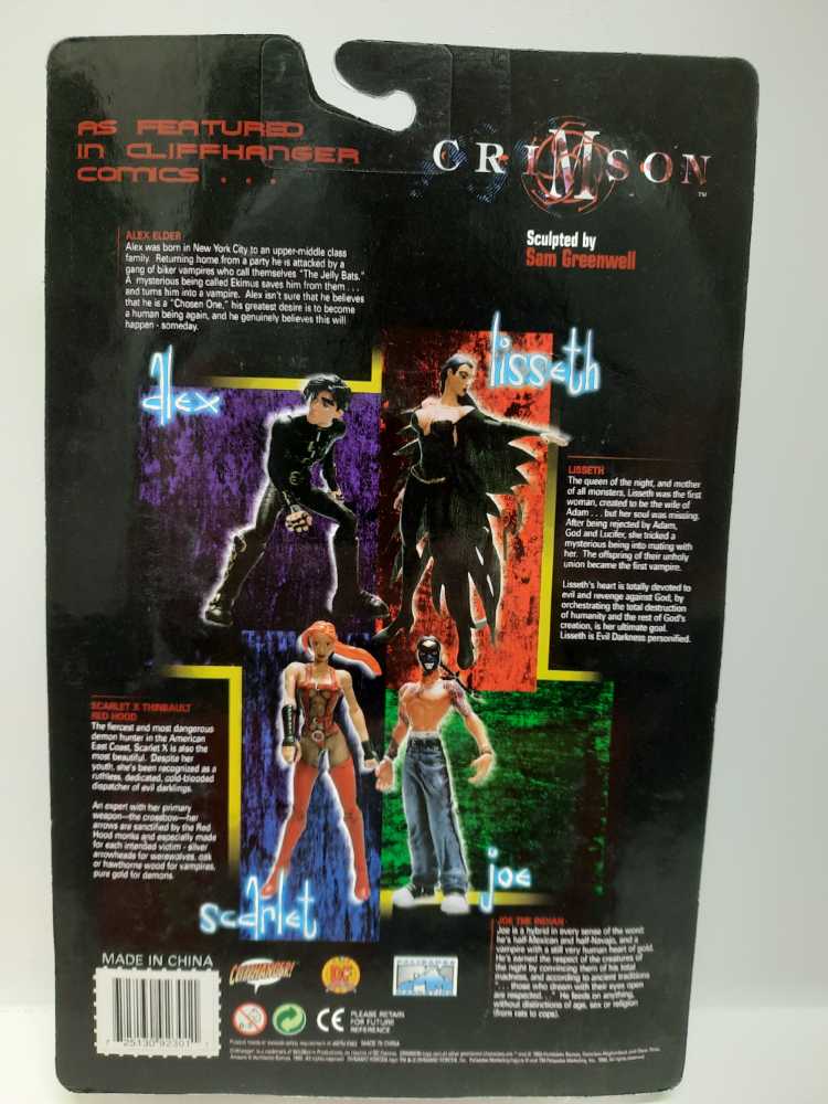 Alex - Palisades (Crimson: 6”) action figure collectible [Barcode 725130923011] - Main Image 2