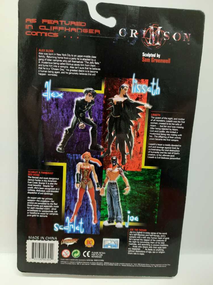 Joe - Palisades (Crimson: 6”) action figure collectible [Barcode 725130923042] - Main Image 2