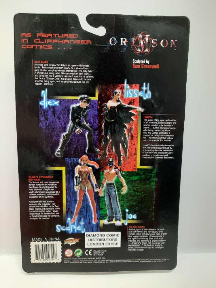 Joe (Previews Exclusive) - Palisades (Crimson: 6”) action figure collectible [Barcode 725130923448] - Main Image 2