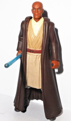 Mace Windu (Episode 1 Sneak Preview) - Kenner (Star Wars Episode 1) action figure collectible - Main Image 2