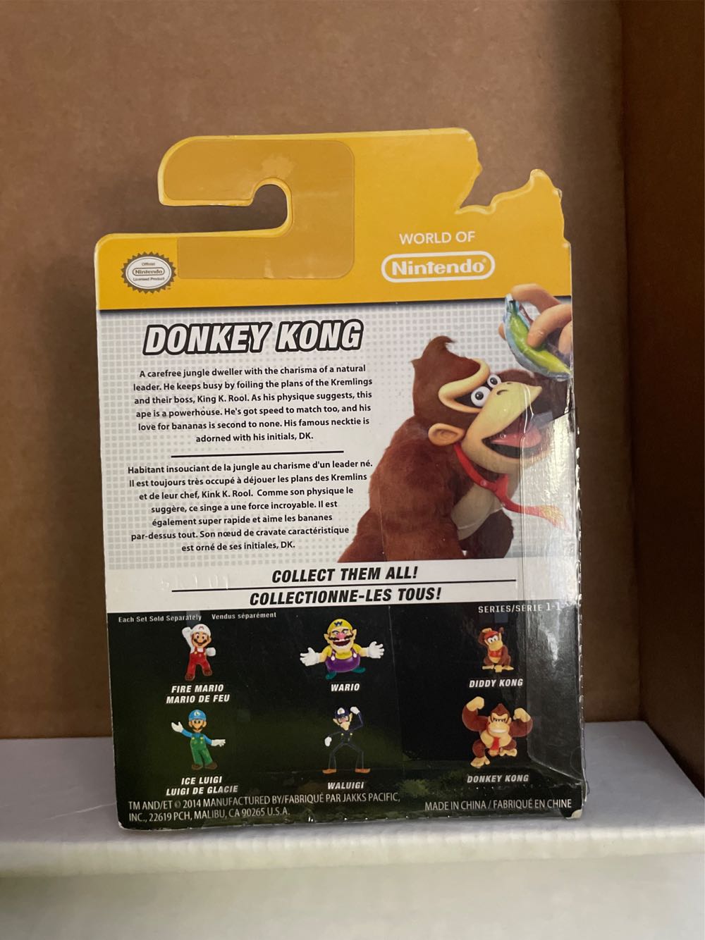 Super Mario Donkey Kong 3 Inch  action figure collectible [Barcode 039897782836] - Main Image 2