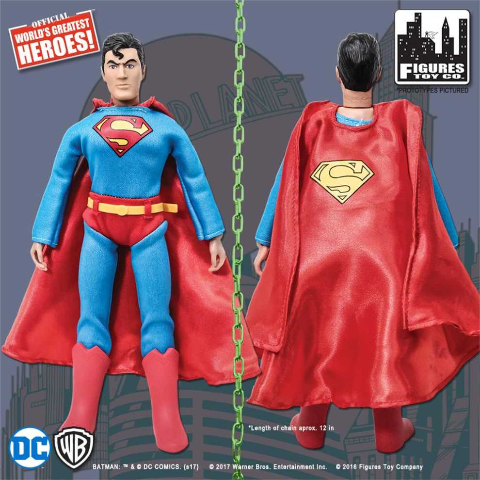 Superman With Green Kryptonite Chain  action figure collectible [Barcode 718347775405] - Main Image 3