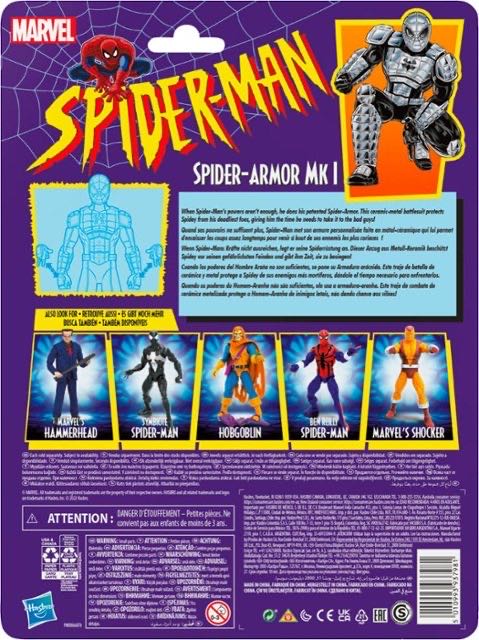 Spider-Armor (MK I) - Hasbro action figure collectible - Main Image 2