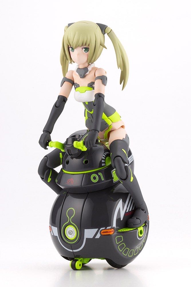 Frame Arms Girl Innocentia (racer) & Noseru (racing Specs Ver. ) - Kotobukiya (Frame Arms Girl) action figure collectible - Main Image 3